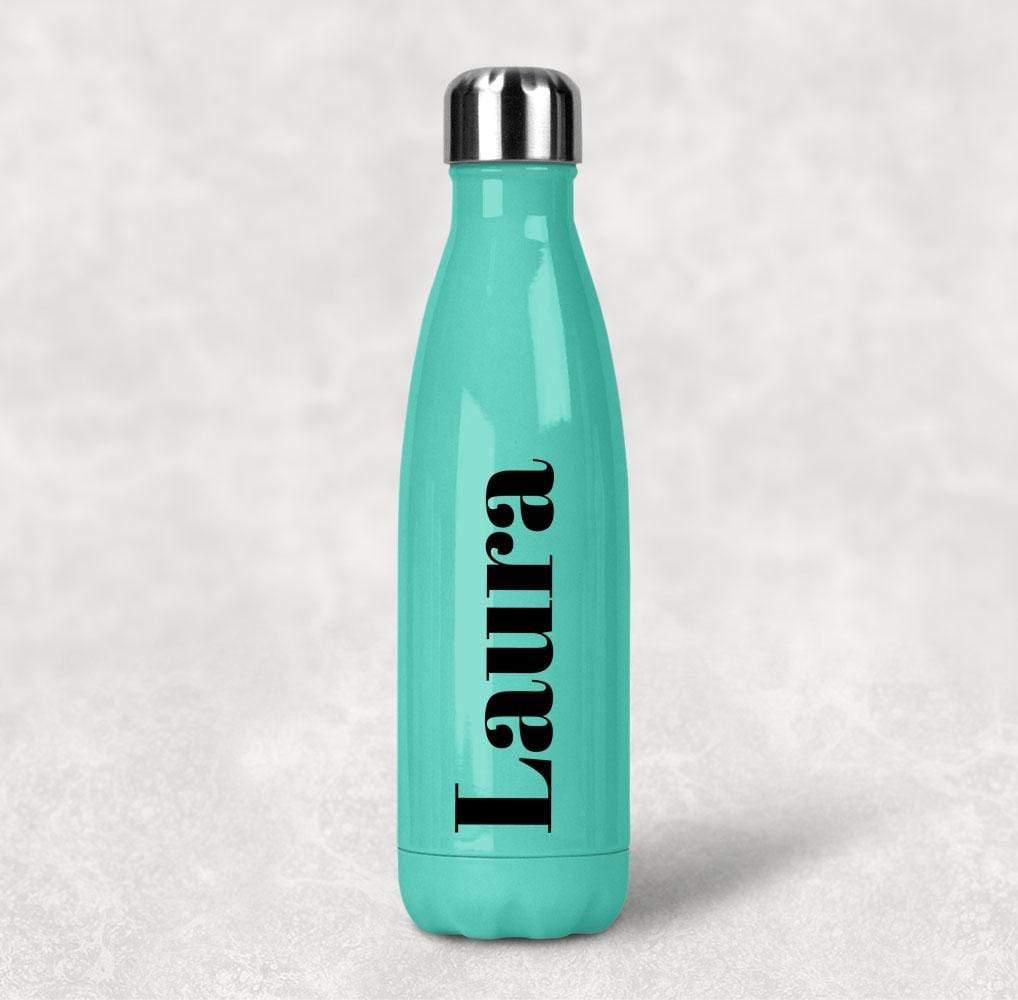 Stainless Steel Personalised Water Bottle
